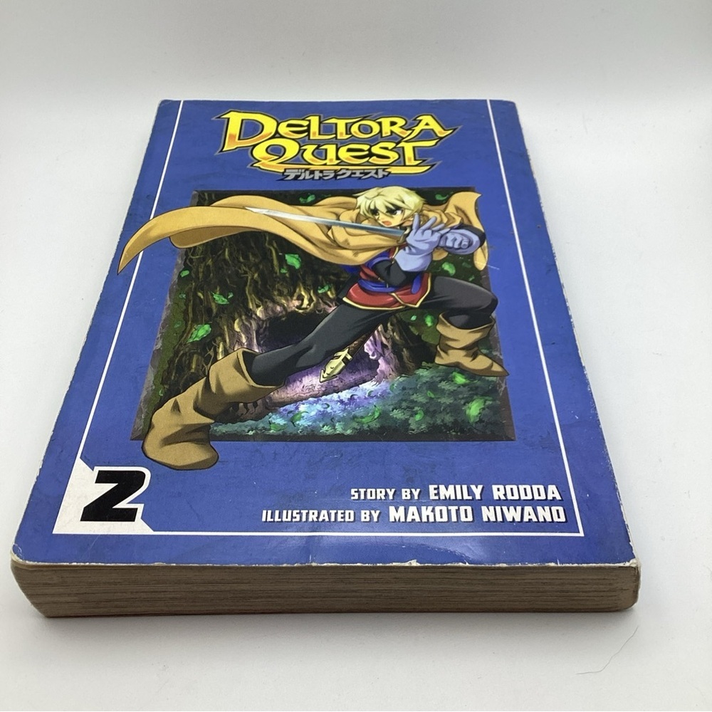 Deltora Quest # 2 English Manga Makoto Niwano Kodansha Emily Rodda 1st Edition *
